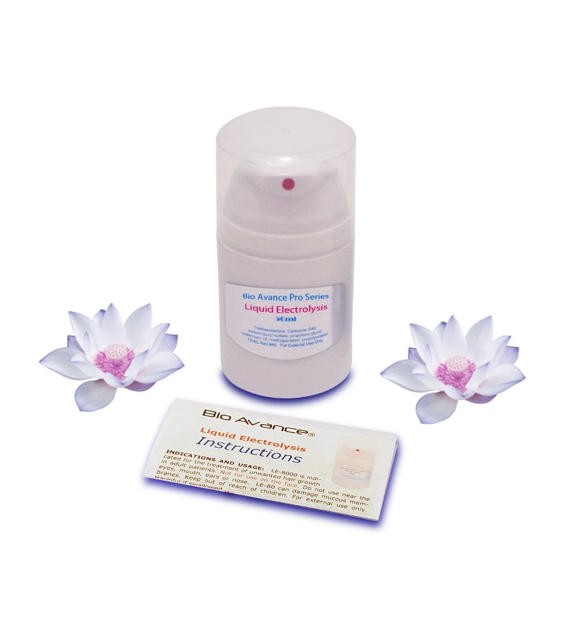 Liquid Electrolysis for Permanent Hair Removal, Pain-Free, Indulgent, Luxurious Bouquet, 30ml Bottle