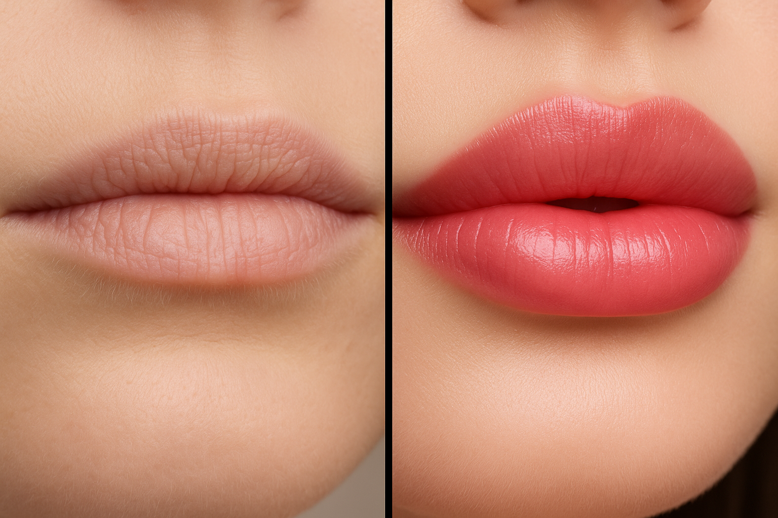 Lip Transformation Before and After