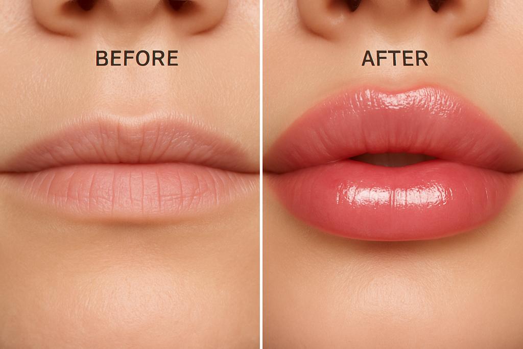 Professional Lip Enhancement Results